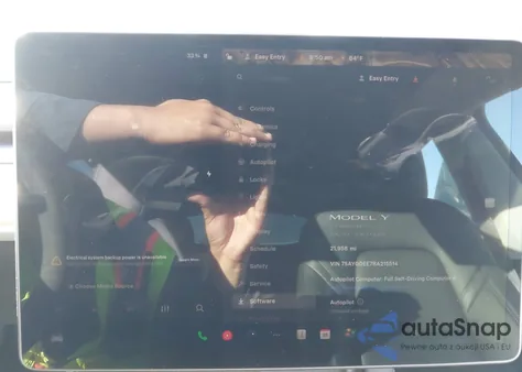 2024 Tesla Model Y Long Range Dual Motor All-Wheel Drive из США, поврежденный, VIN 7SAYGDEE7RA215514